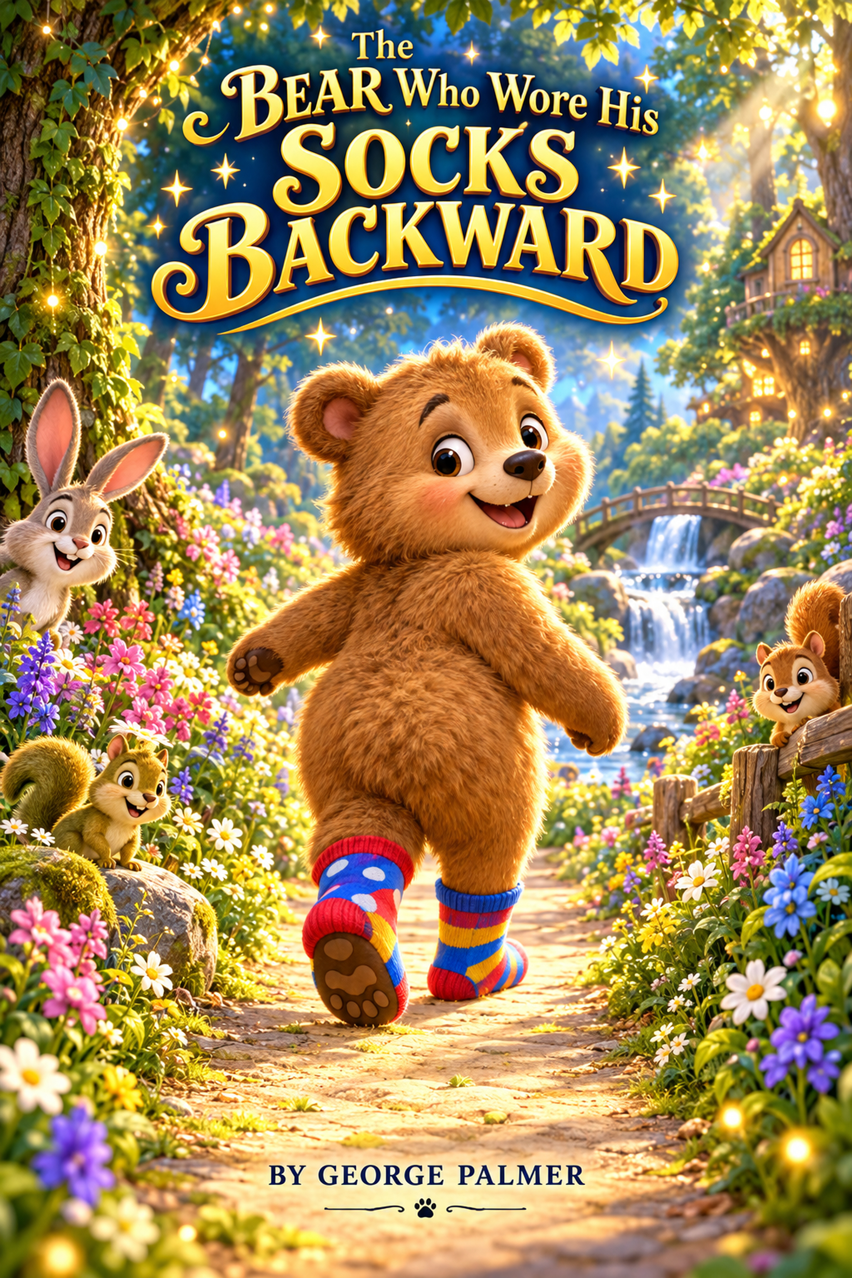 The Bear Who Wore His Socks Backward book cover