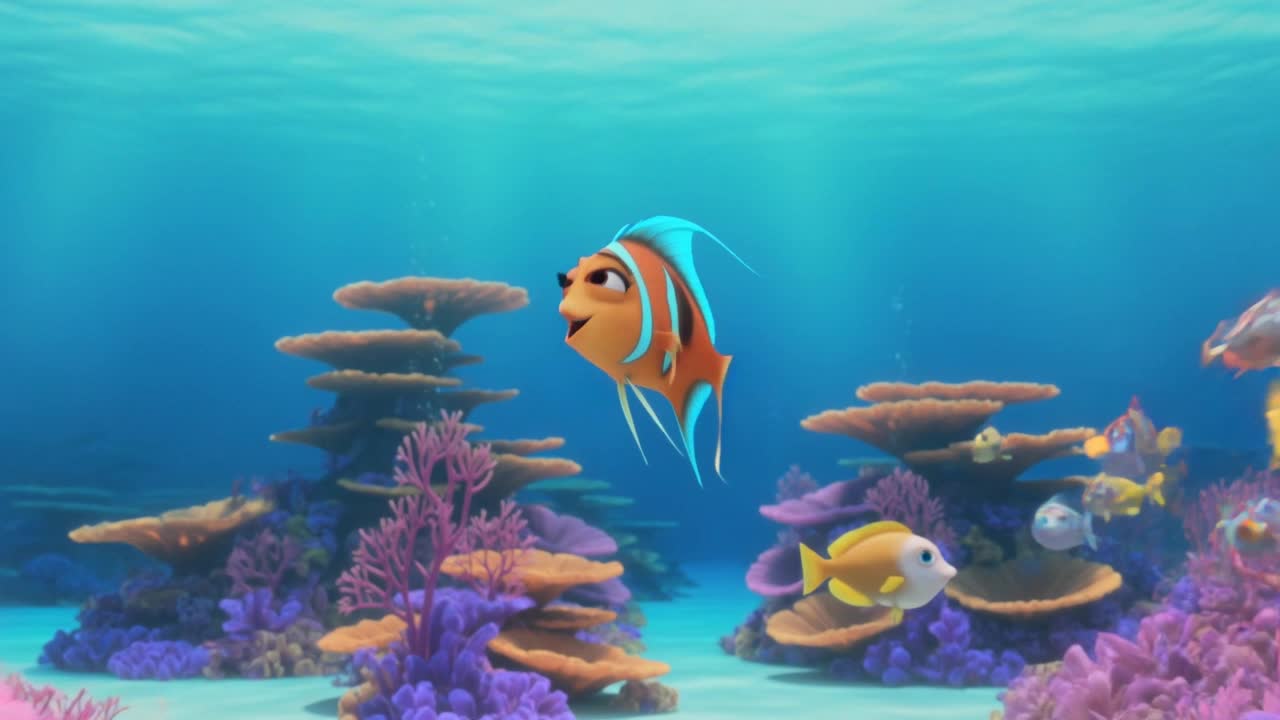 Bubbles and the Beautiful Reef video cover