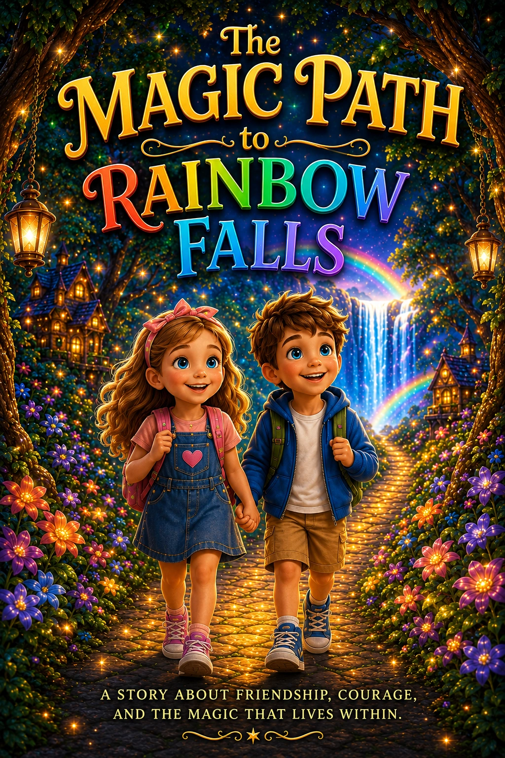 The Magic Path to Rainbow Falls book cover