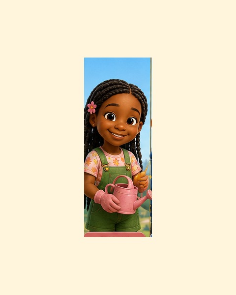 Ava, the caring young gardener