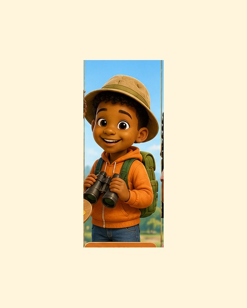 Ethan, the curious young explorer
