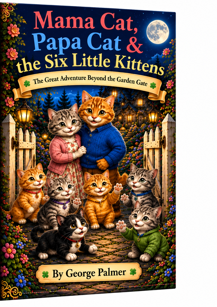 Mama Cat, Papa Cat & the Six Little Kittens book cover