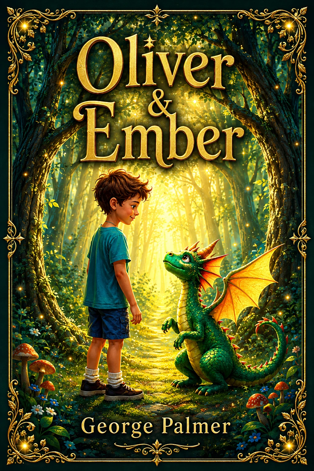 Oliver & Ember: A Boy and His Dragon book cover