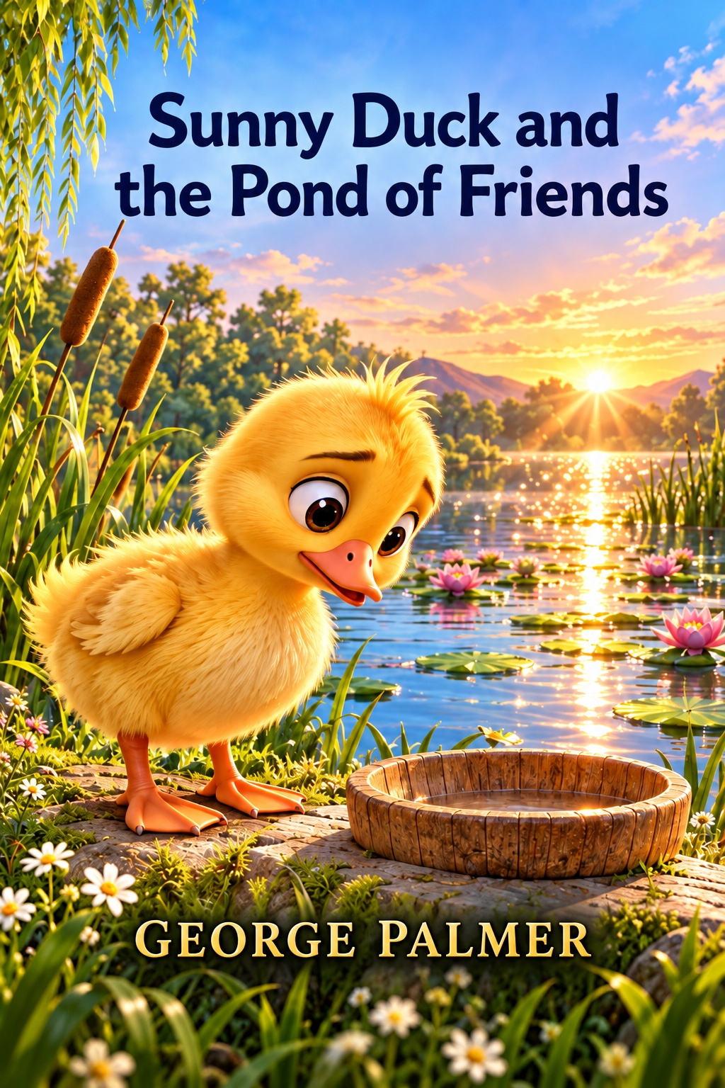 Sunny Duck and the Pond of Friends blue-sky book cover
