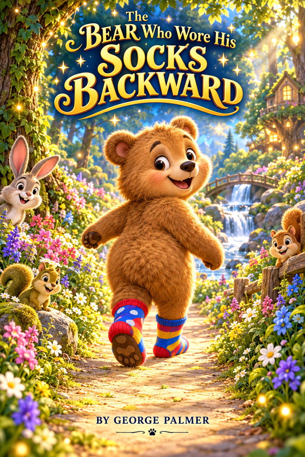 The Bear Who Wore His Socks Backward book cover